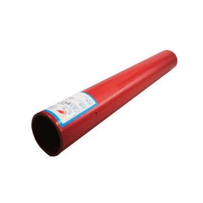 astm a500 a53 a53b A795 grb RAL3000 red painting 2inch steel pipes