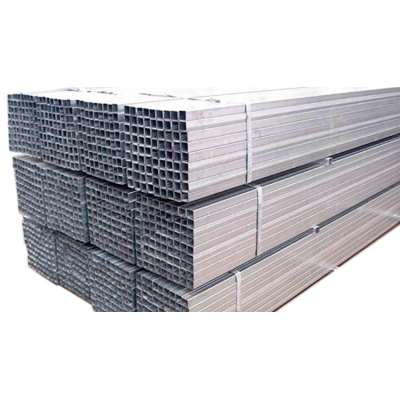 High quality black and galvanized square and rectangular seamless steel pipe